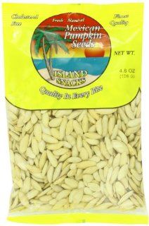 Island Snacks Pumpkin Seeds, Mexican, 4.5 Ounce (Pack of 6)  Grocery & Gourmet Food