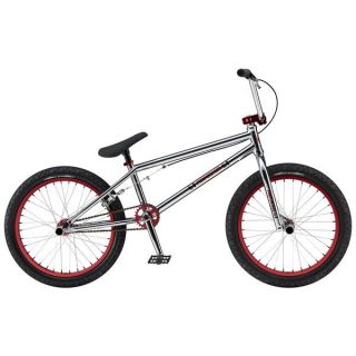 GT Performer BMX Bike Chrome/Red 20in