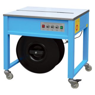Wel-Bilt Semi-Automatic High Table Strapping Machine — 28 3/4in.H, Adjustable, Steel  Poly Strapping Machines