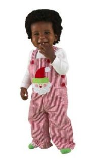 Mud Pie Baby Boys Overalls for Christmas (12 18 Months) Clothing