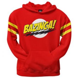 Big Bang Theory Comic Lightning Bolts Bazinga Hoodie Clothing