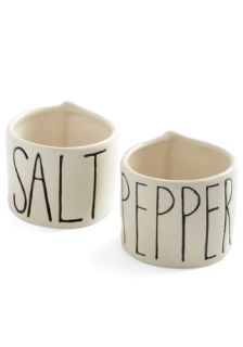 Zest of Honor Salt and Pepper Cellars  Mod Retro Vintage Kitchen