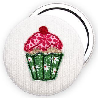 cupcake compact mirror by jenny arnott cards & gifts