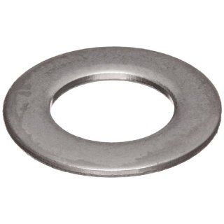 MIL SPEC Flat Washer, Meets Spec NAS620, 18 8 Stainless Steel, Round Shape, USA Made, 1/4" Hole Size, 0.255" ID, 0.468" OD, 0.059 0.067" Thick, (PACK OF 100)