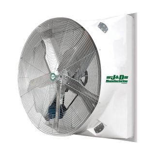 J&D Sales Exhaust Fan — 72in., 42,811 CFM, 230/460V, Model# VMSA72A5N33  Fiberglass Cone Fans