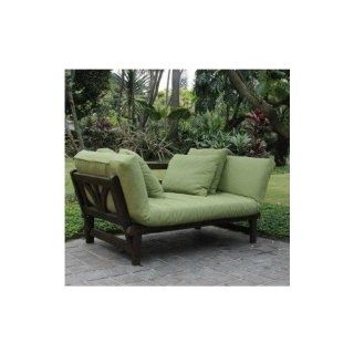 Outdoor Futon Convertible Sofa Daybed Deep Seating Adjustable Patio Furniture  Patio, Lawn & Garden