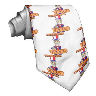 The Taxman Cometh Neckties