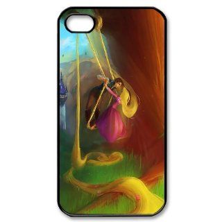 Custom Tangled Cover Case for iPhone 4 4s LS4 4094 Cell Phones & Accessories