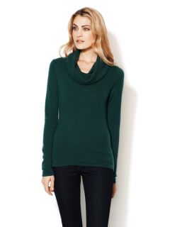 Draped Cowlneck Cashmere Sweater by Wythe NY