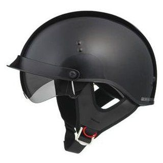 GMax GM65 Full Dress Half Helmet   X Small/Gloss Black Automotive