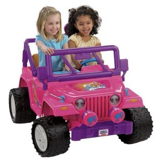 Power Wheels Barbie Jammin Jeep Car