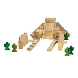 Mayan Temple Architectural Blocks Toys & Games