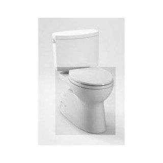 Toto CT474CEFGNo.11 Vespin II Elongated Toilet Bowl with Sanagloss, Colonial White   Two Piece Toilets  