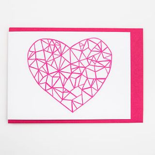 'heart' card by alison hardcastle