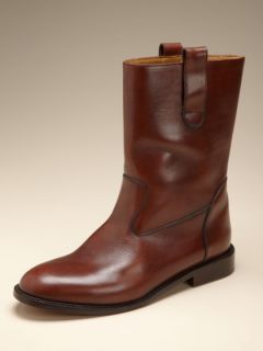 Cordovan Leather Roper Boots by Billy Reid