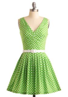 Lime Fizz Dress  Mod Retro Vintage Dresses
