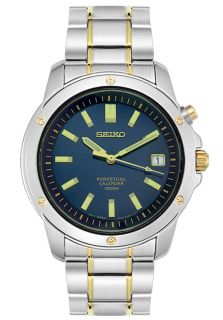 Seiko SNQ010  Watches,Mens   Two Tone Perpetual Calendar, Casual Seiko Quartz Watches