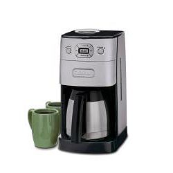 Cuisinart DGB 650BC Brushed Metal Grind and Brew 10 cup Automatic Coffee Maker Cuisinart Coffee Makers