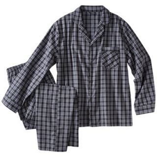 Hanes® Premium Mens Woven Pajama Set   Blac
