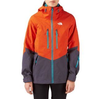 The North Face Free Thinker Womens Shell Ski Jacket Small  Brown Ski Jacket  Sports & Outdoors
