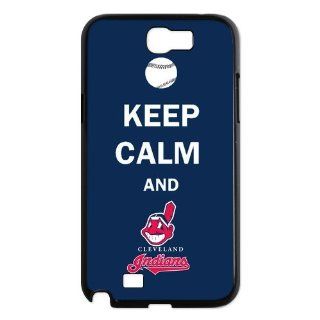 Custom Cleveland Indians Case for Samsung Galaxy Note 2 N7100 IP 21488 Cell Phones & Accessories
