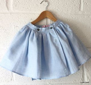 sophie linen skirt by elloviehandmade