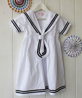cotton sailor dress by posh totty designs interiors
