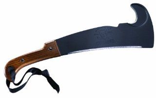 Pro Tool Industries 481 Woodman's Pal Classic Fixed Blade Knife with Nylon Sheath and Stone Sports & Outdoors