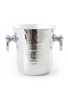 Hammered Aluminum Ice Bucket by Mauviel
