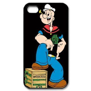 Alicefancy Cartoon Iphone 4 & 4s Cover Case Popeye For Personalized Design Iphone 4 & 4s Shell Case YQC10131 Cell Phones & Accessories