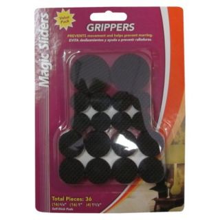 Magic Sliders Assorted Grippers Self Stick Pads