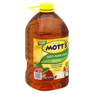 Motts 100% Apple Juice 128 oz