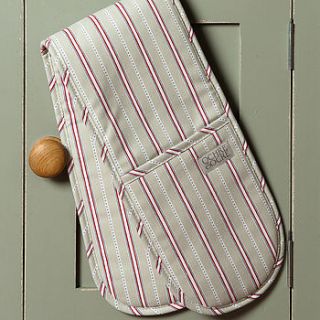 malvern stripe ovengloves by ochre & ocre