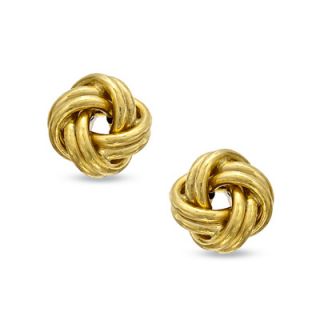 Love Knot Stud Earrings in 14K Gold   Zales