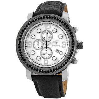 JBW Men's JB 6116L 60 F "Tazo" Black Ion Plated Chronograph 1.33 Carat Diamond Watch at  Men's Watch store.
