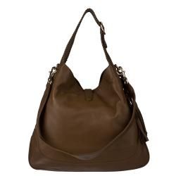 Gucci Jackie Brown Leather Large Hobo Bag Gucci Designer Handbags