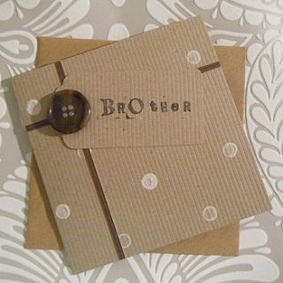 handmade personalised card by boo boo and the bear