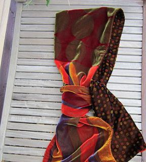 velvet scarf sunrise by trisha needham