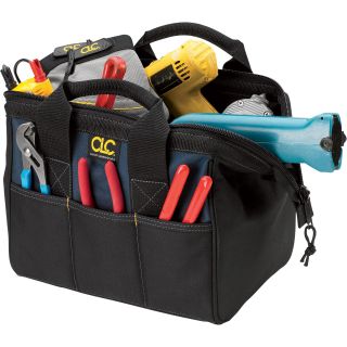 CLC 23-Pocket, 12in. Bigmouth Tote Bag, Model# 1161  Tool Bags   Belts
