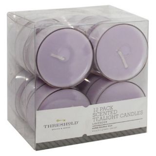 Threshold™ Lavender Hand Poured Wax Tealights 12
