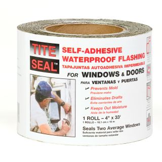 TITE SEAL 4 in x 35 ft Rubberized Asphalt Flashing