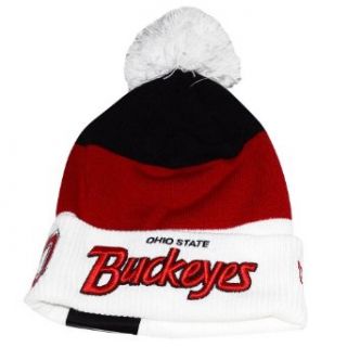 Ohio State Buckeyes New Era Cuff Scripter Knit Hat Clothing