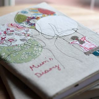 personalised four seasons 2014 diary by polkadots & blooms