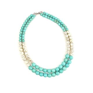 Pretty Little Style Turquoise Multi Strand Necklace Pretty Little Style Necklaces