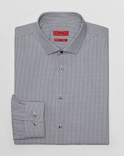 HUGO Easton X Optical Check Dress Shirt   Slim Fit's
