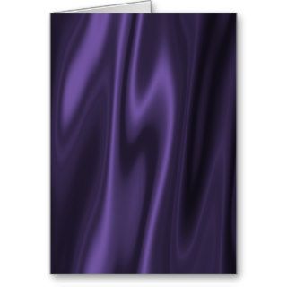 Graphic design of Purple Satin Fabric Cards