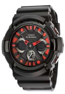 Casio GA200SH 1ACR  Watches,Mens G Shock Analog/Digital Multi Function Black Resin, Casual Casio Quartz Watches