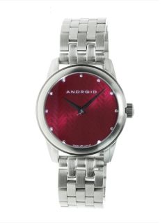 Burgundy Phantom Swiss 5 Watch by Android