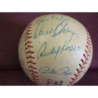 1973 Cincinnati Reds Team Signed Baseball   Autographed Baseballs at 's Sports Collectibles Store
