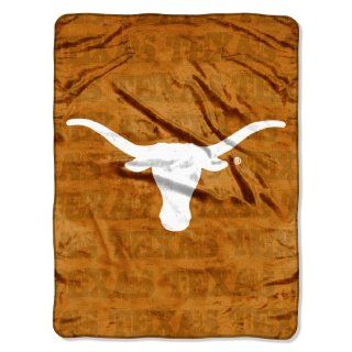 NCAA Texas Longhorns 46 Inch by 60 Inch Micro Raschel Blanket, Grunge Design  Sports Fan Throw Blankets  Sports & Outdoors